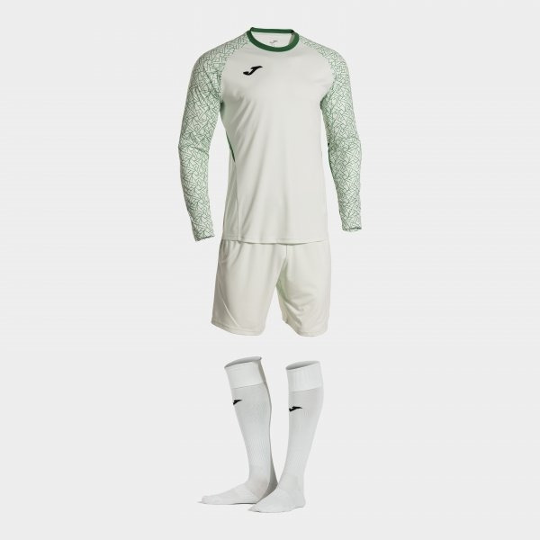Вратарская форма детская JOMA Zamora X Gk Set 104407.430 4XS зеленая/черная
