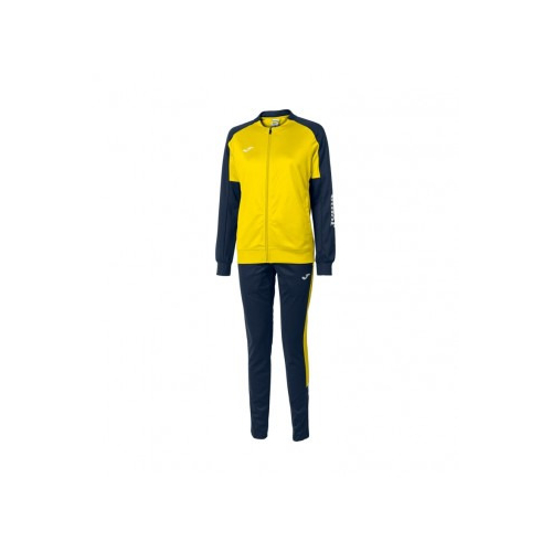 Спортивный костюм кофта, штаны женский JOMA Eco Championship Tracksuit 901693.903 M желтый