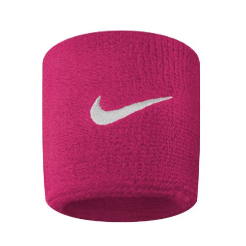 Напульсник Nike Swoosh Wristbands 2 pk Vivid Pink/White OSFM (17531) (887791065292) фото1