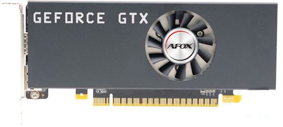Видеокарта AFOX GeForce GTX 1050 Ti 4GB GDDR5 LP (AF1050TI-4096D5L5-V2) фото1