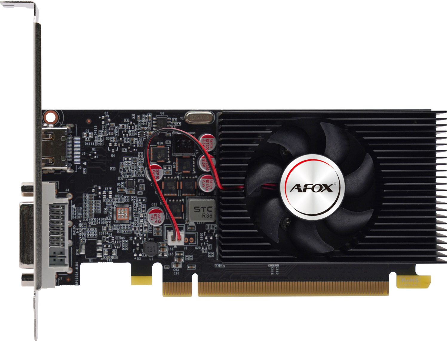 Видеокарта AFOX GeForce GT 1030 4GB GDDR4 (AF1030-4096D4L2)