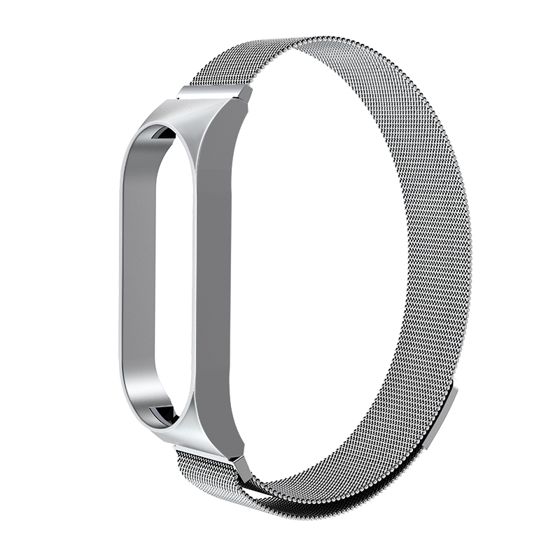 Ремешок ArmorStandart Milanese Magnetic Band для Xiaomi Mi Band 7 Silver (ARM67849) фото1