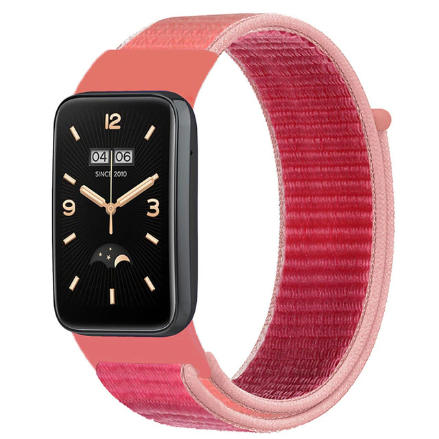 Ремешок нейлоновый ArmorStandart для Xiaomi Smart Band 7 Pro Garnet (ARM66803) фото1