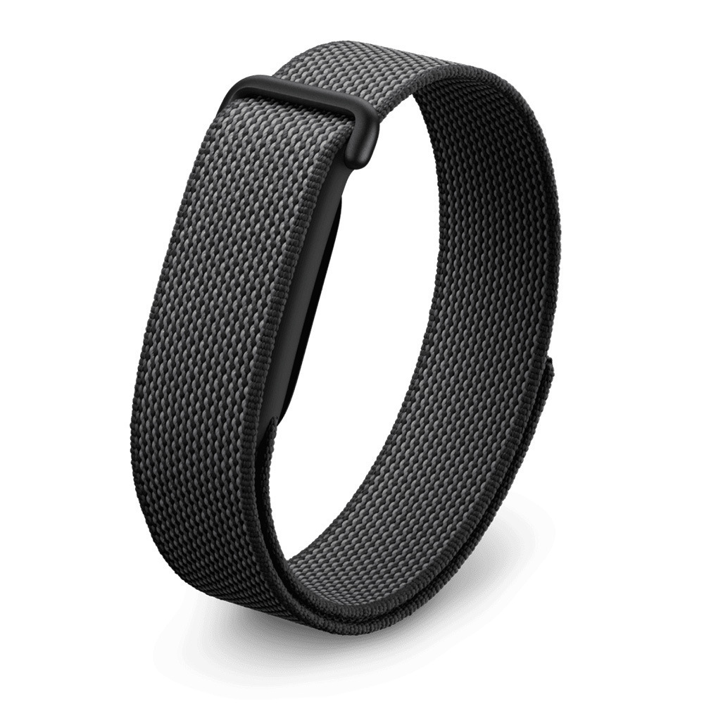 Ремінець нейлоновий ArmorStandart для Google Fitbit Air Black (ARM92858) фото1