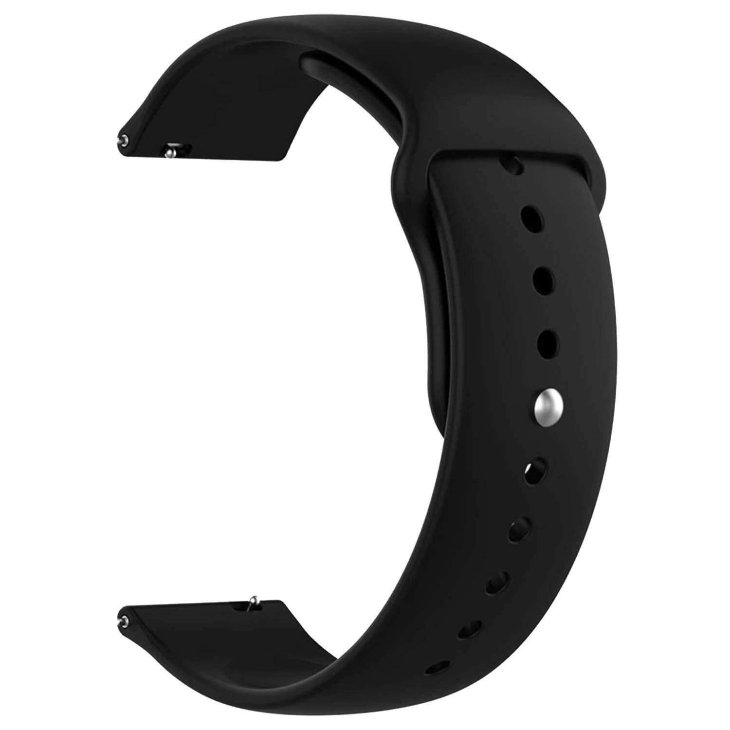 Ремешок ArmorStandart Silicone Watch Strap 20mm Black (ARM60350) фото1