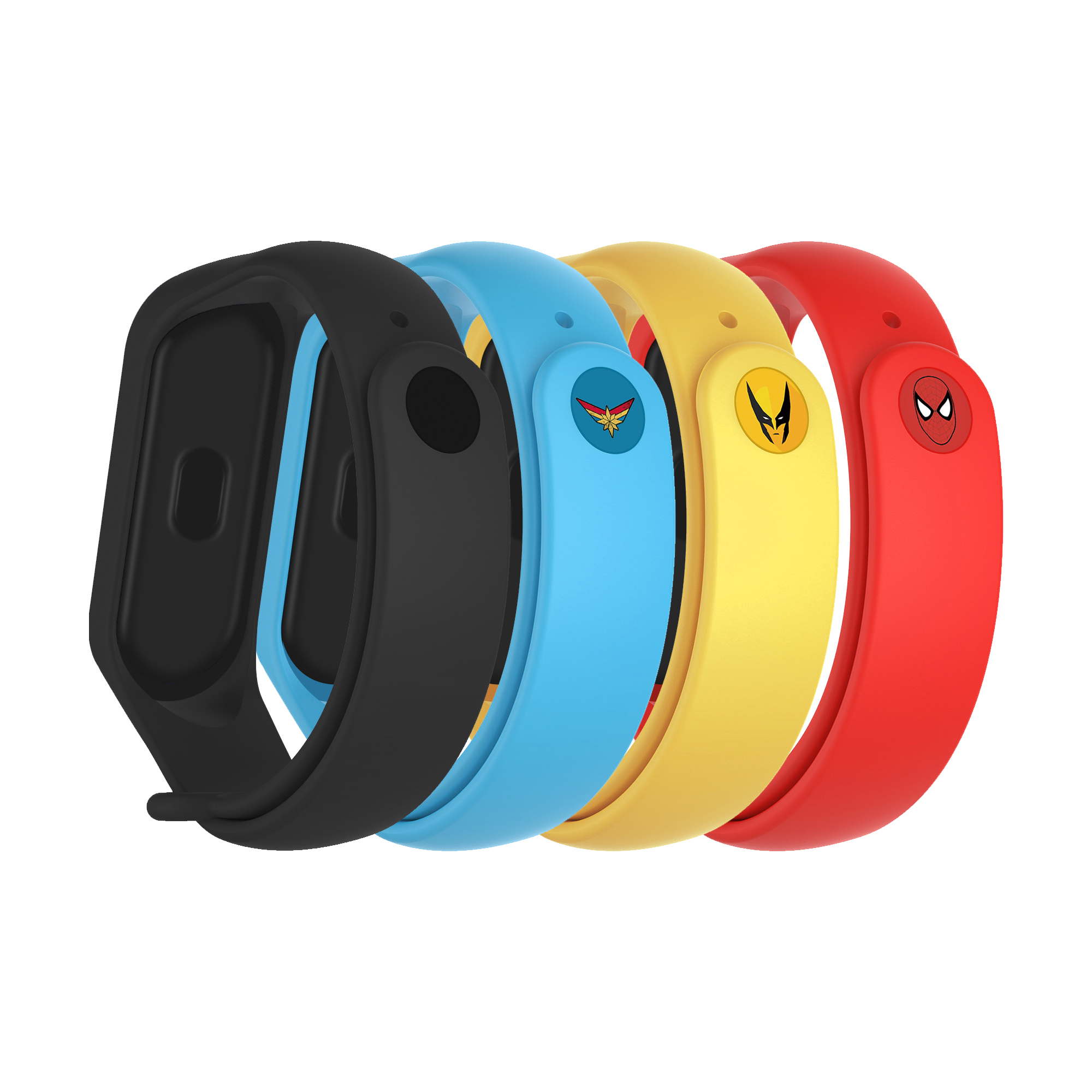Комплект ремешков ArmorStandart для Xiaomi Mi Band 4/3 Superhero Edition (ARM77062) фото1