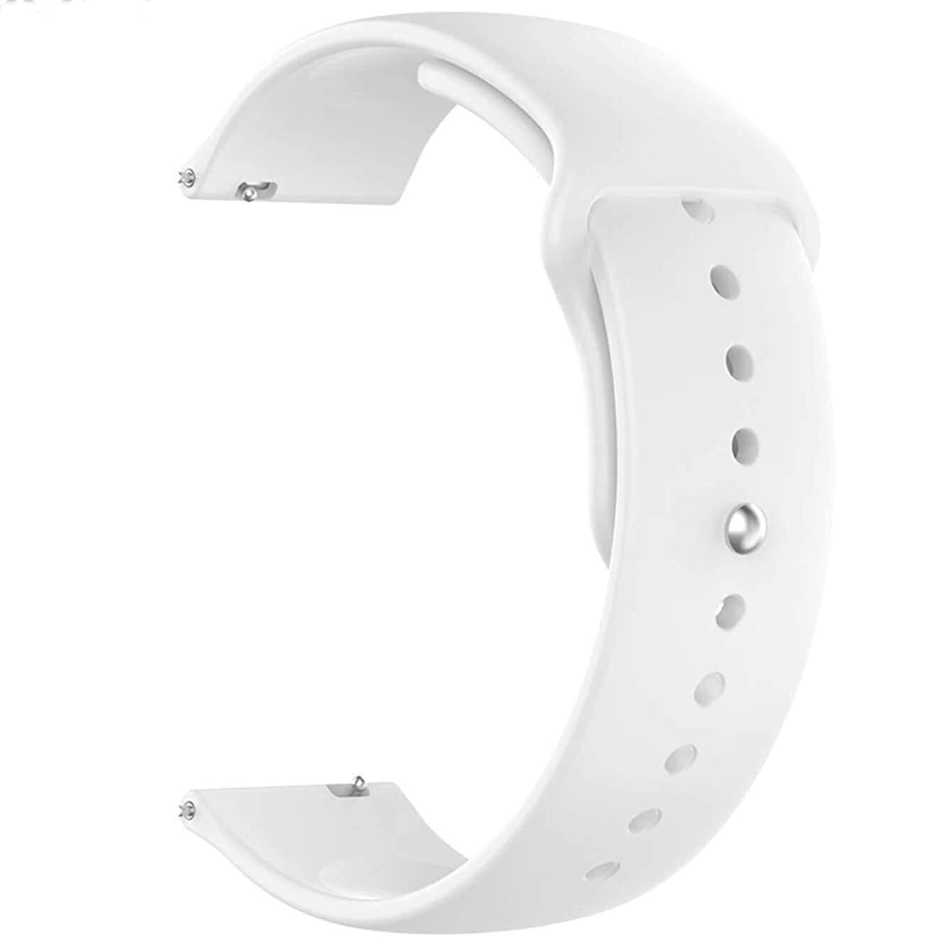 Ремешок ArmorStandart Silicone Watch Strap 20mm White (ARM60518) фото1