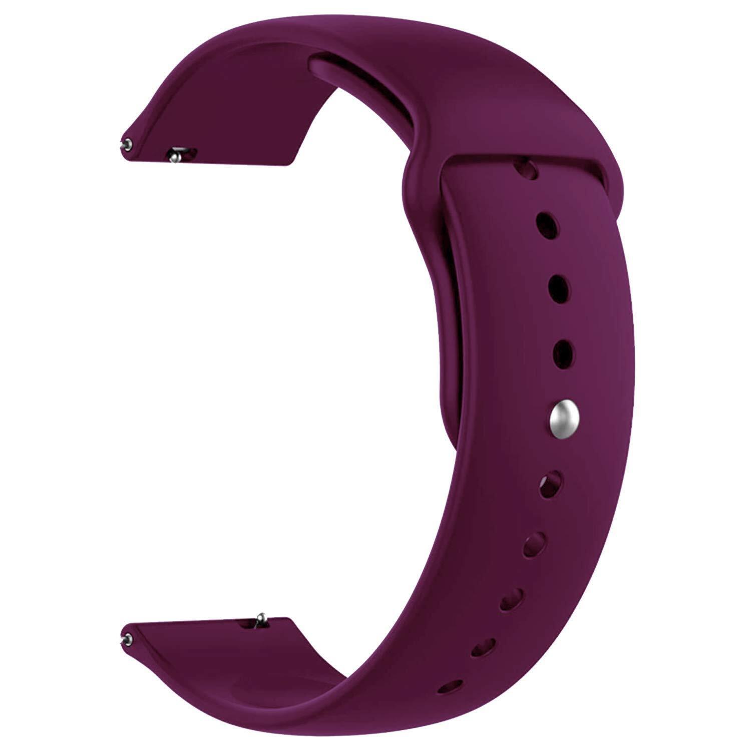 Ремешок ArmorStandart Silicone Watch Strap 20mm Marsala (ARM60520) фото1