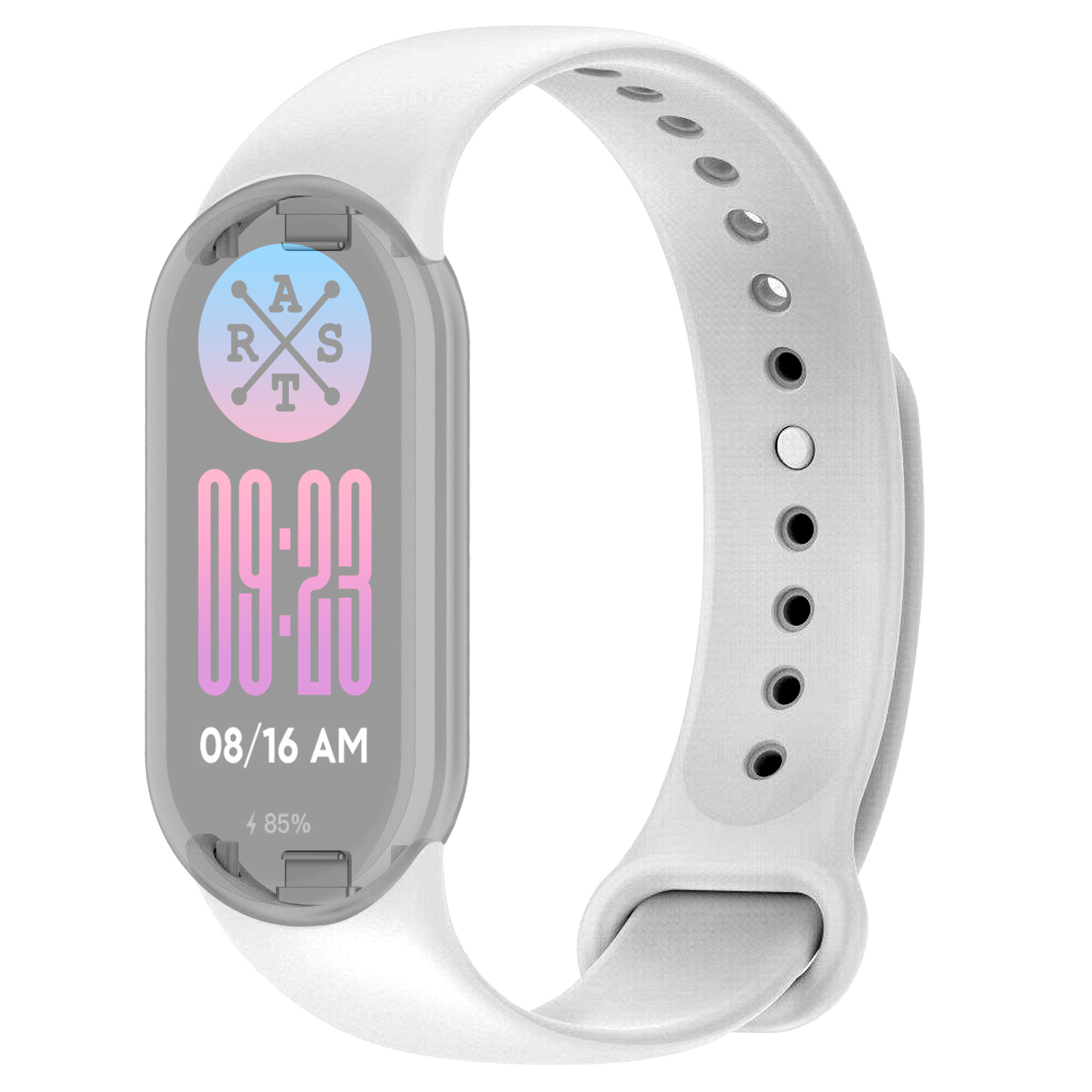 Ремешок ArmorStandart для Xiaomi Smart Band 10/9/8 White (ARM86916) фото1