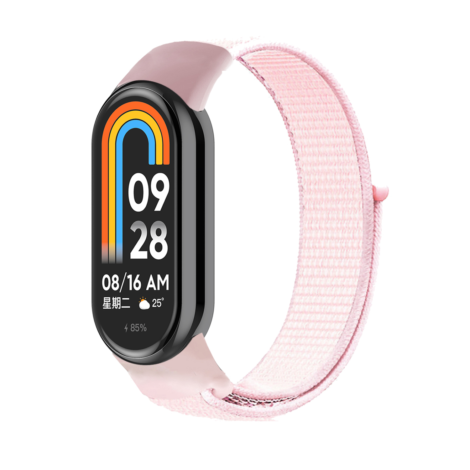Ремешок нейлоновый ArmorStandart для Xiaomi Smart Band 10/9/8 Pink (ARM86901) фото1
