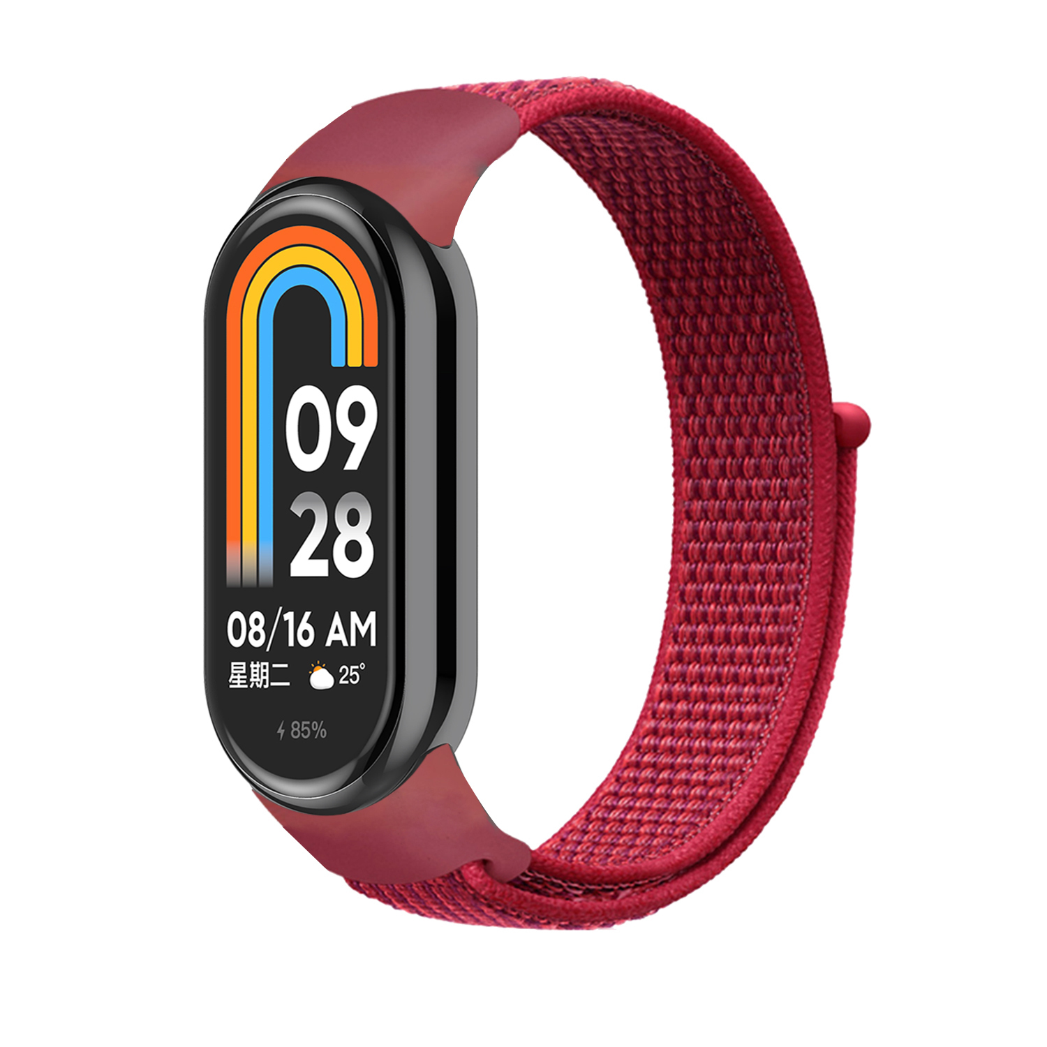 Ремешок нейлоновый ArmorStandart для Xiaomi Smart Band 10/9/8 Red (ARM86903) фото1