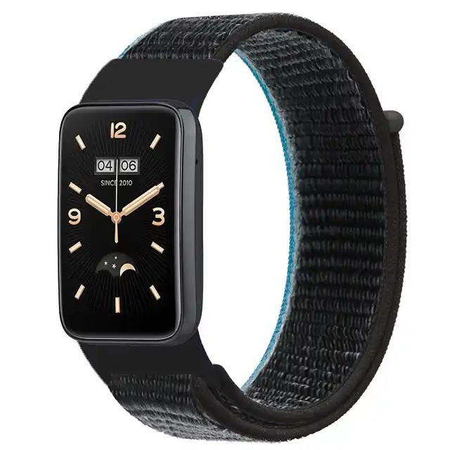 Ремешок нейлоновый ArmorStandart для Xiaomi Smart Band 7 Pro Grey Blue (ARM71822) фото1
