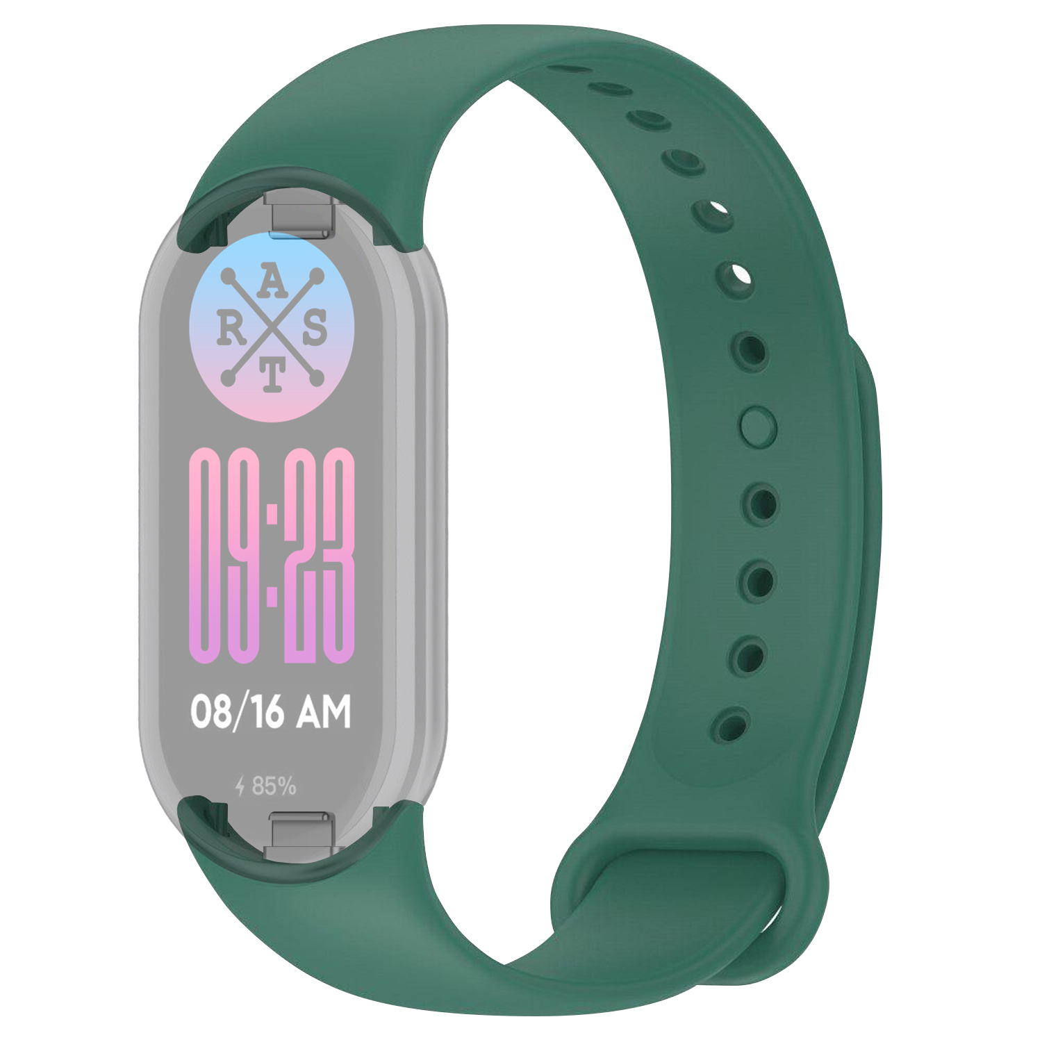 Ремешок ArmorStandart для Xiaomi Smart Band 10/9/8 Dark Green (ARM86907) фото1