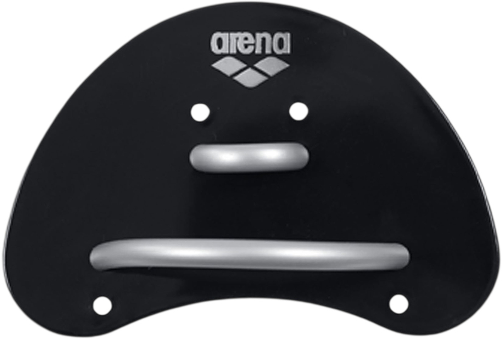 Лопатки для плавання Arena Elite Finger Paddle Чорно-сріблястий OSFM (95251-055) (3468334373356) фото1