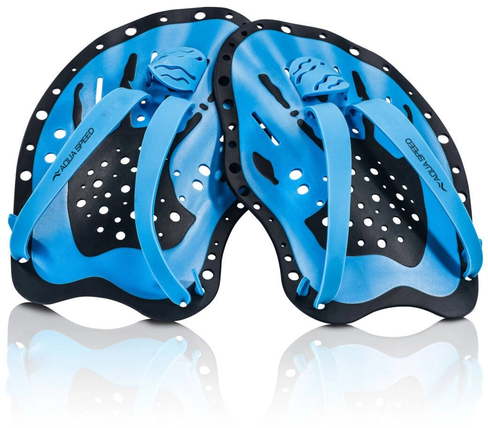 Лопатки для плавання Aqua Speed Swim Paddle 6971 148-01 One size Синій (5908217669711) фото1