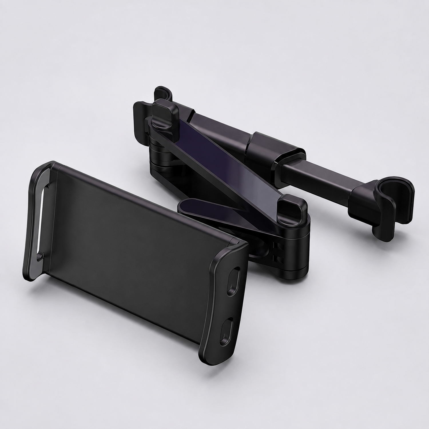 Тримач для смартфону автомобільний на підголівник MadeInFuture T10 Black (MIF91912) фото1