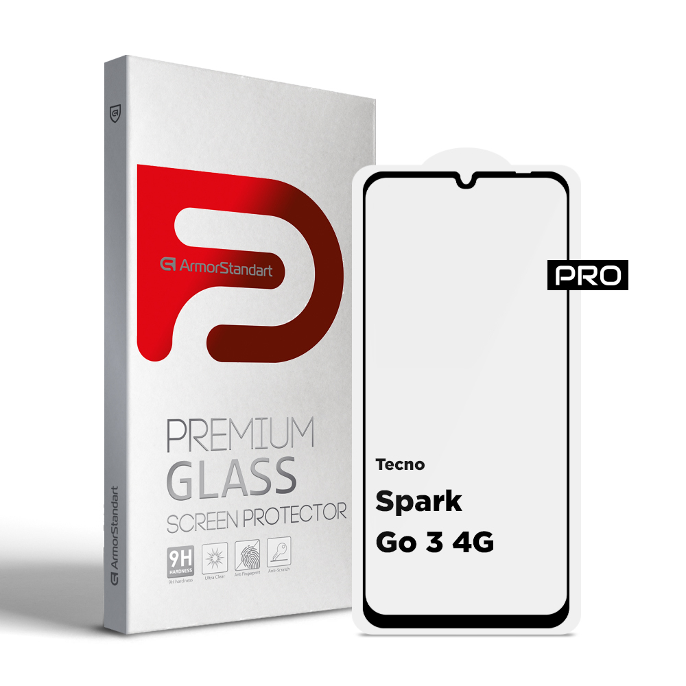 Захисне скло ArmorStandart Pro для Tecno Spark Go 3 4G (ARM91003) фото1