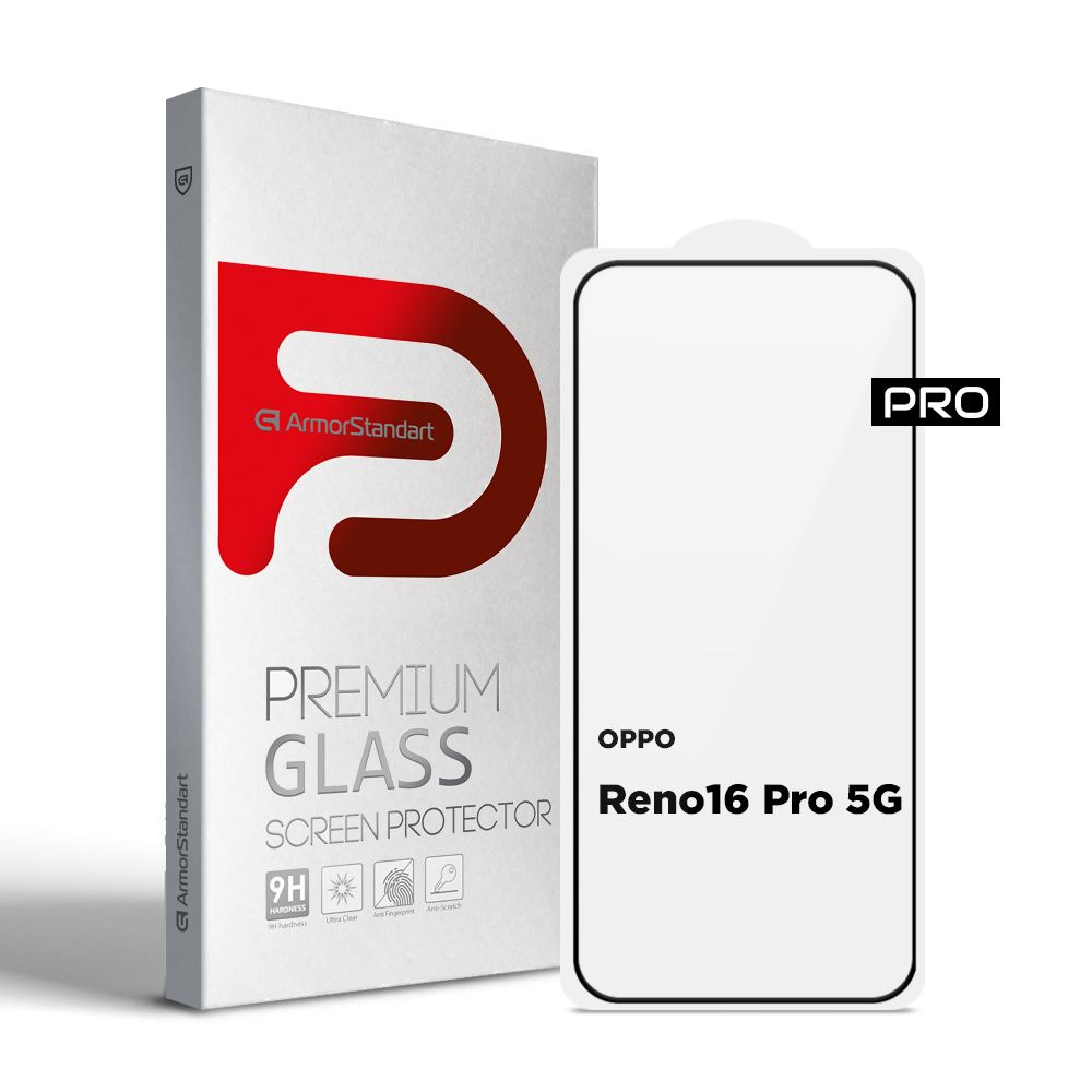 Защитное стекло ArmorStandart Pro для OPPO Reno16 Pro 5G (ARM92211) фото1