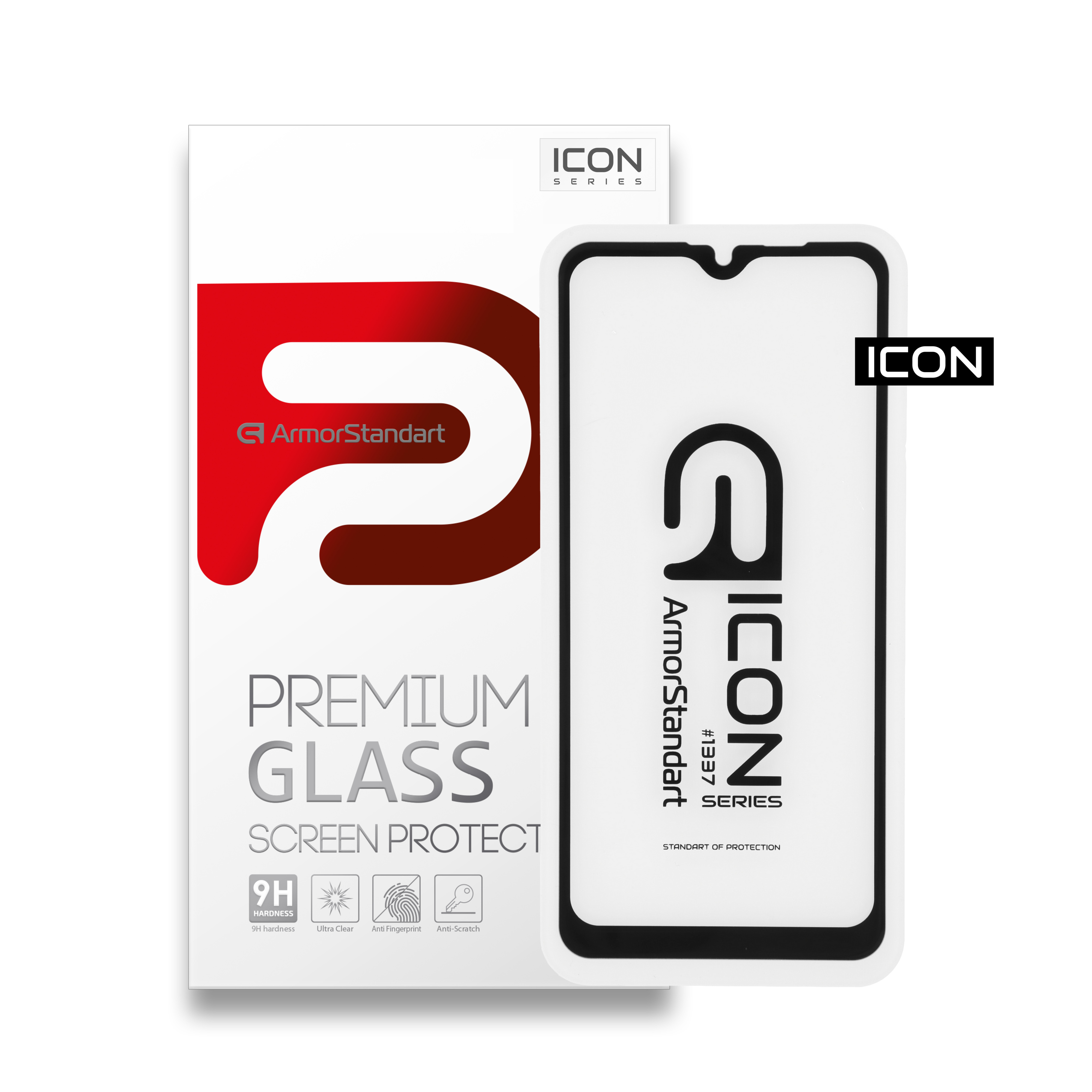 Защитное стекло ArmorStandart Icon для Realme С2 (ARM56298-GIC-BK) фото1