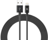 Кабель ArmorStandart AMD818B Lightning to USB Cable 1m black (ARM64287)