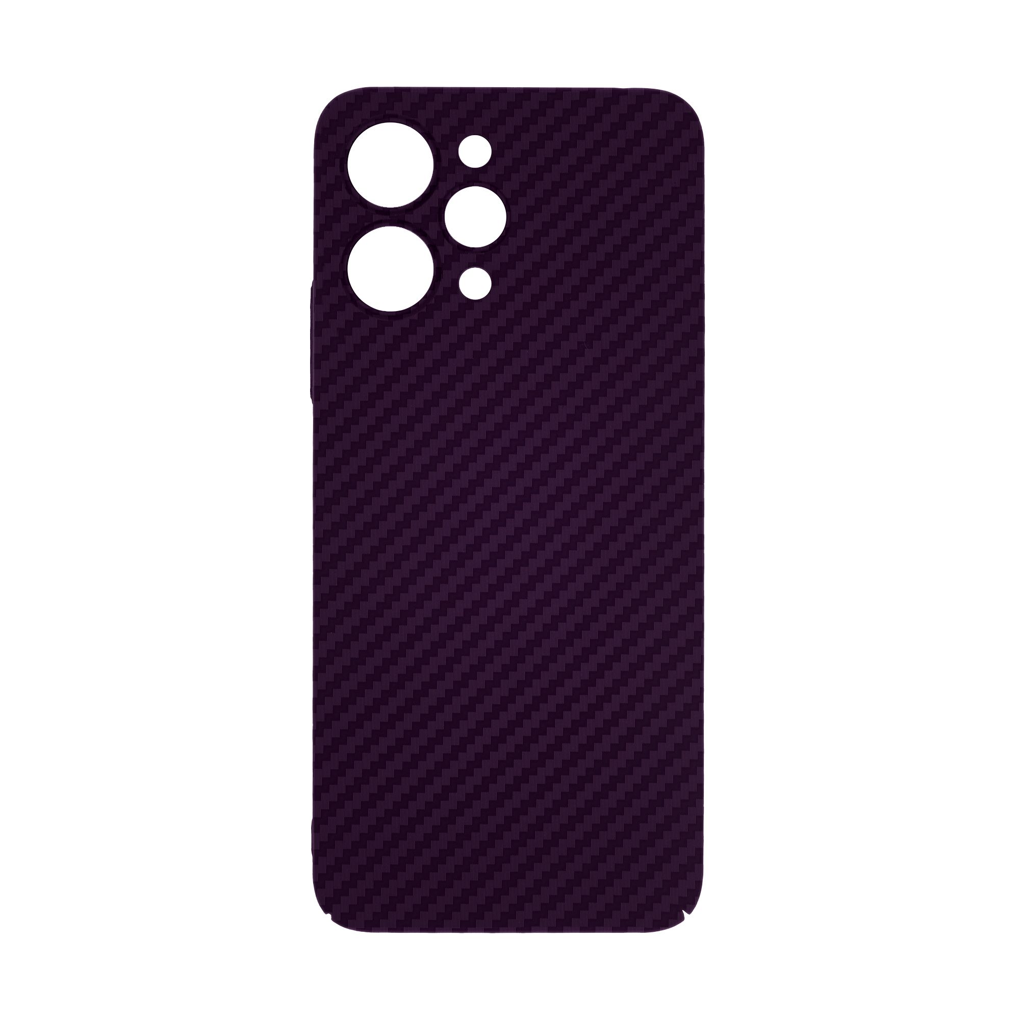 Чехол ArmorStandart LikeCarbon для Xiaomi Redmi 12 4G Purple (ARM71942) фото1