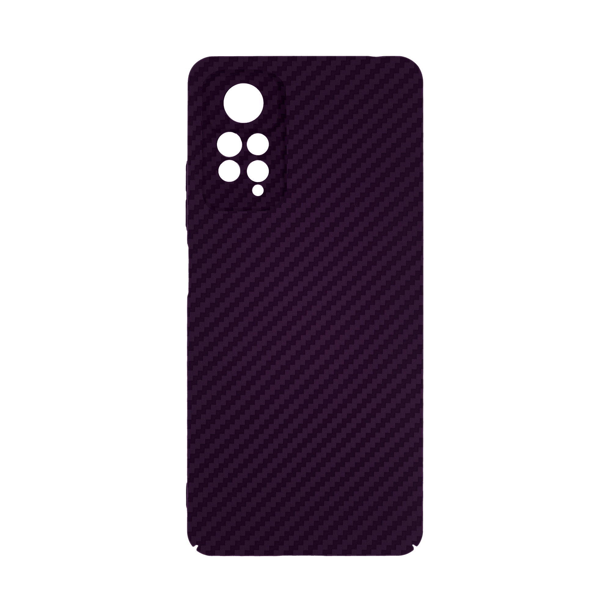 Чехол ArmorStandart LikeCarbon для Xiaomi Redmi Note 12 Pro 4G Purple (ARM71946) фото1