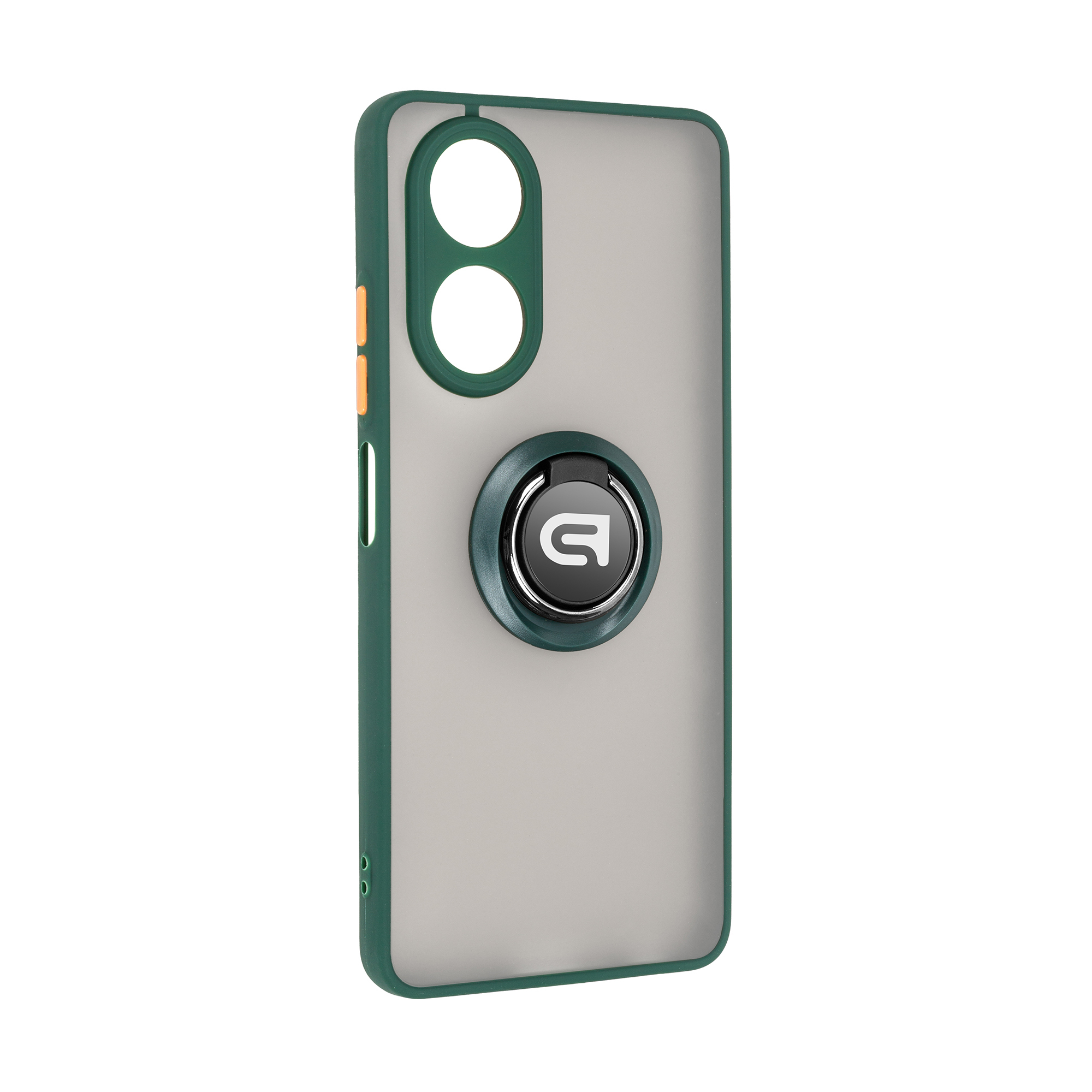 Чехол ArmorStandart Frosted Matte Ring для OPPO A58 4G Dark Green (ARM72704) фото1