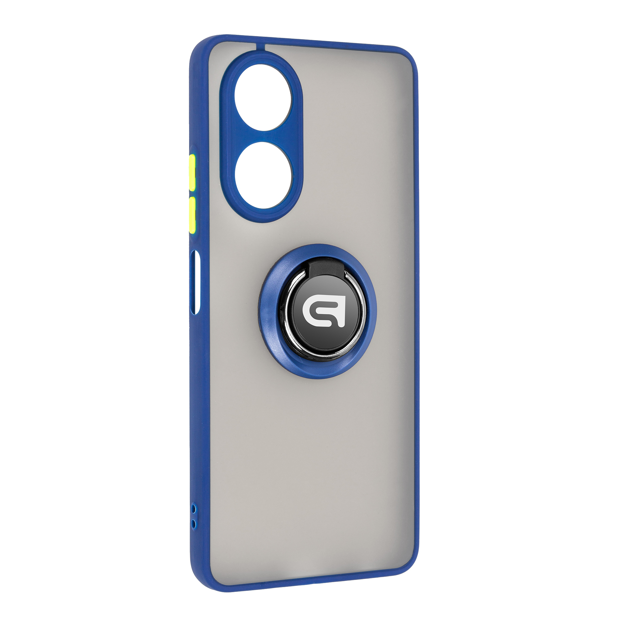 Чехол ArmorStandart Frosted Matte Ring для OPPO A58 4G Navy Blue (ARM72705) фото1