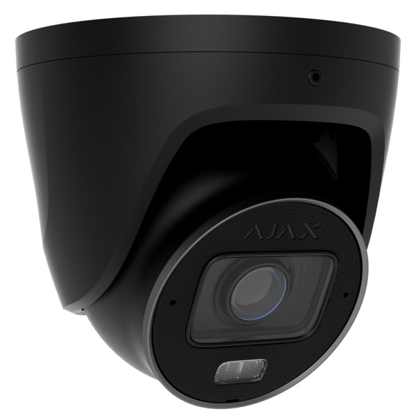IP-камера проводная Ajax TurretCam HLVF 5 MP Black, 2.8–12 мм (000063795)