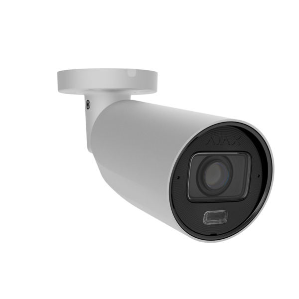 IP-камера проводная Ajax BulletCam HLVF 8 MP White, 2.8–12 мм (000063788)