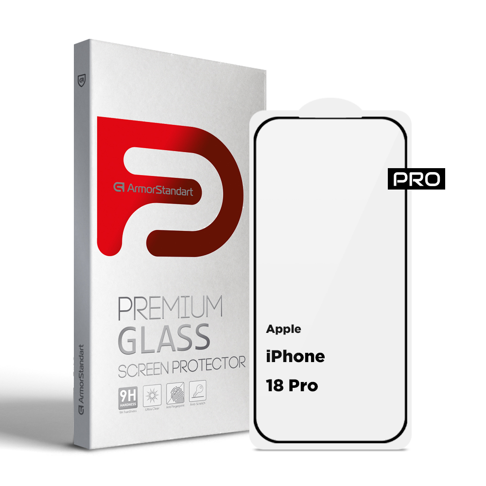 Защитное стекло ArmorStandart Pro для Apple iPhone 18 Pro (ARM91935) фото1