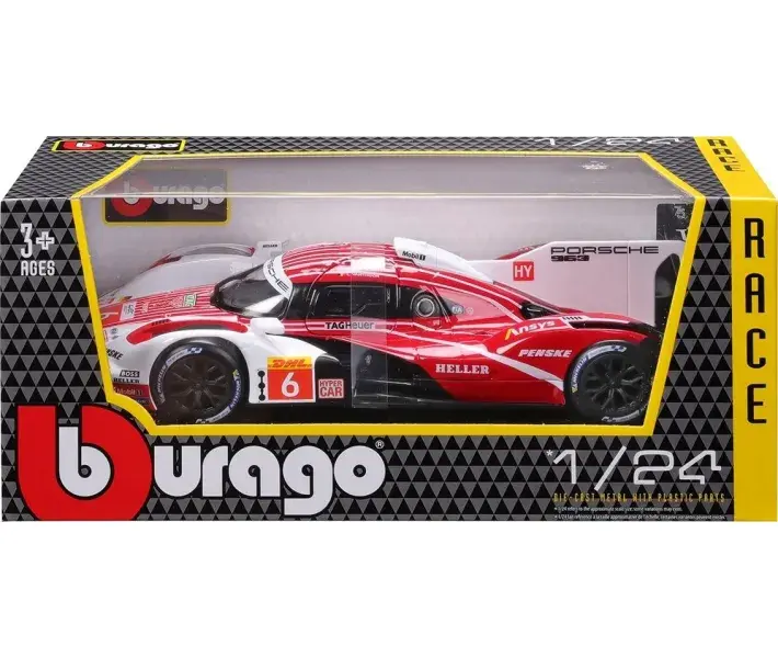 Автомодель Bburago Porsche 963 (1:24) (18-28042) фото1
