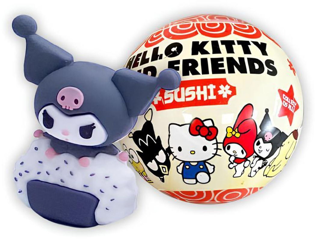 Фігурка-сюрприз у кулі Cool Things серії Hello Kitty - Суші-паті (HK027) фото1