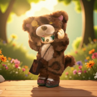 Коллекционная игрушка Pop Top Rebel Bear серии Find A Bag - КУЛ БОЙ (CSRB005)