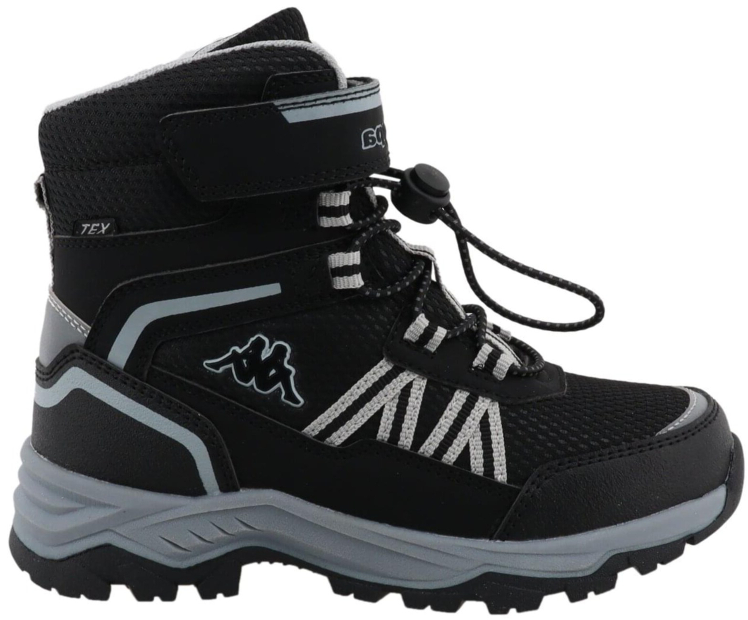 Ботинки детские Kappa 15K0323004-black 31 черные
