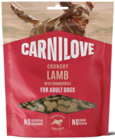 Ласощі для собак Carnilove Crunchy Snack Lamb with Cranberries хрусткі ягня і журавлина 200 г (8595602582570)