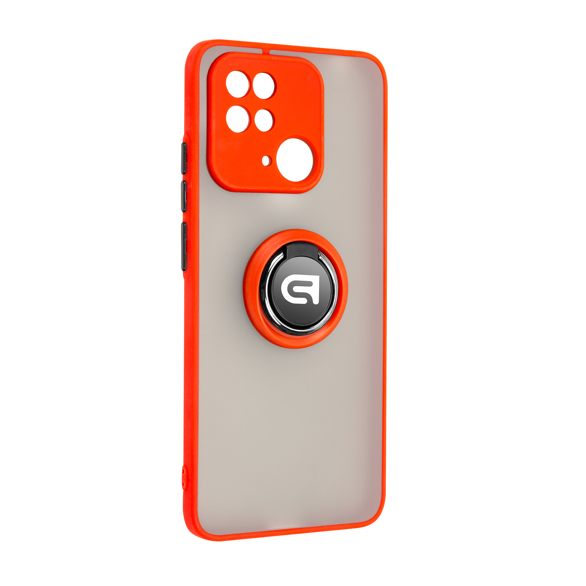Чехол ArmorStandart Frosted Matte Ring для Xiaomi Redmi 10C Red (ARM68369) фото1