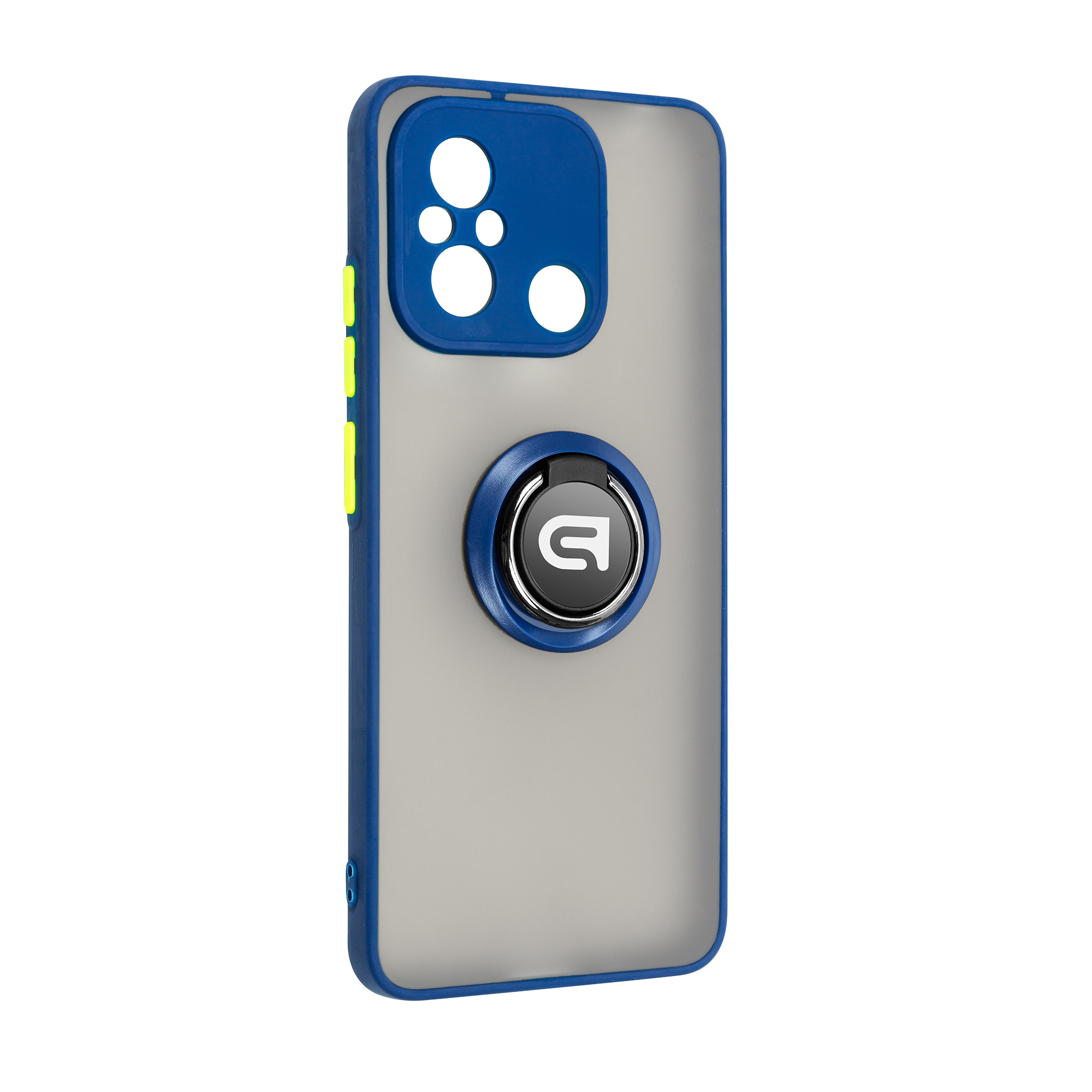 Чехол ArmorStandart Frosted Matte Ring для Xiaomi Redmi 12C Navy Blue (ARM68372) фото1