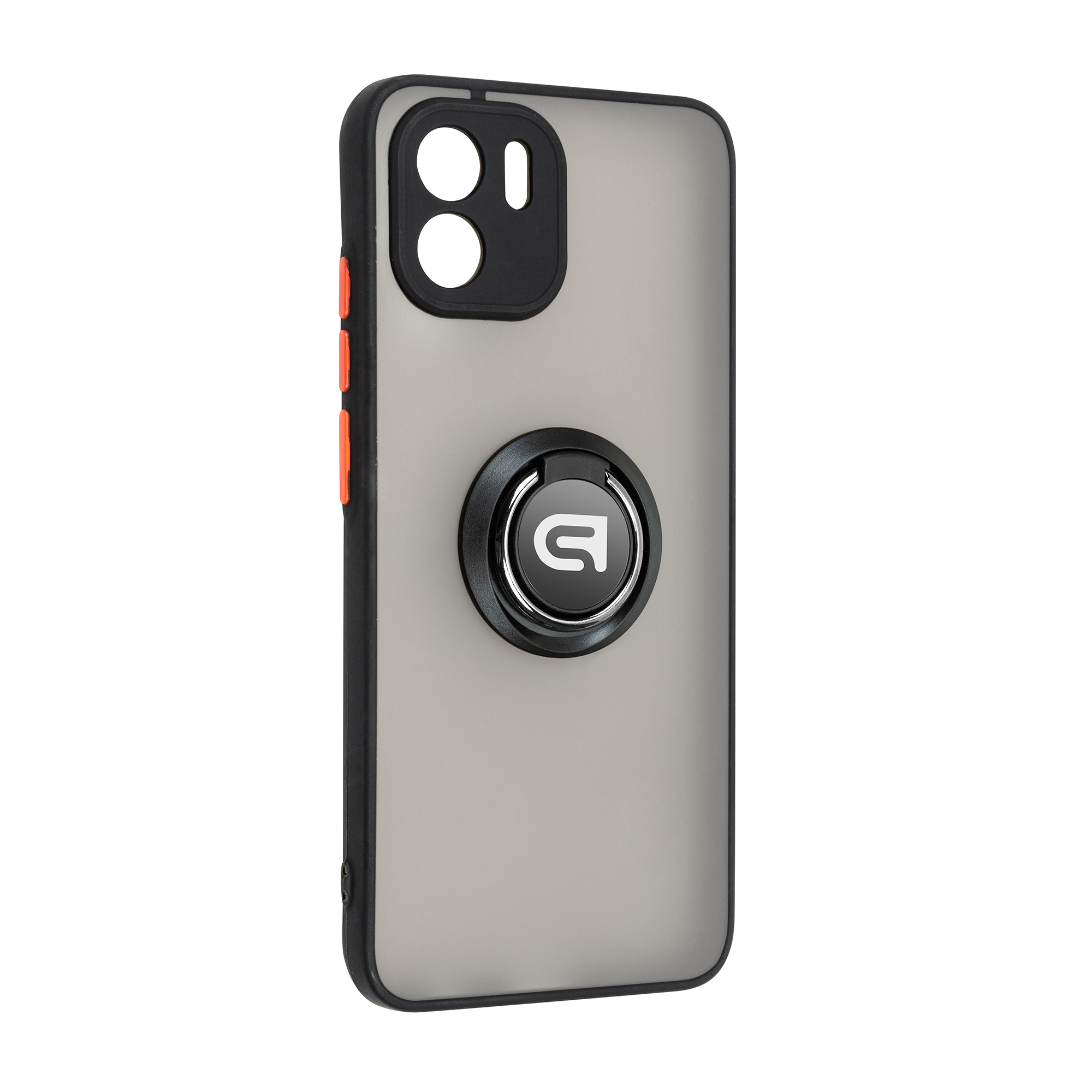 Чехол ArmorStandart Frosted Matte Ring для Xiaomi Redmi A2 Black (ARM68374) фото1