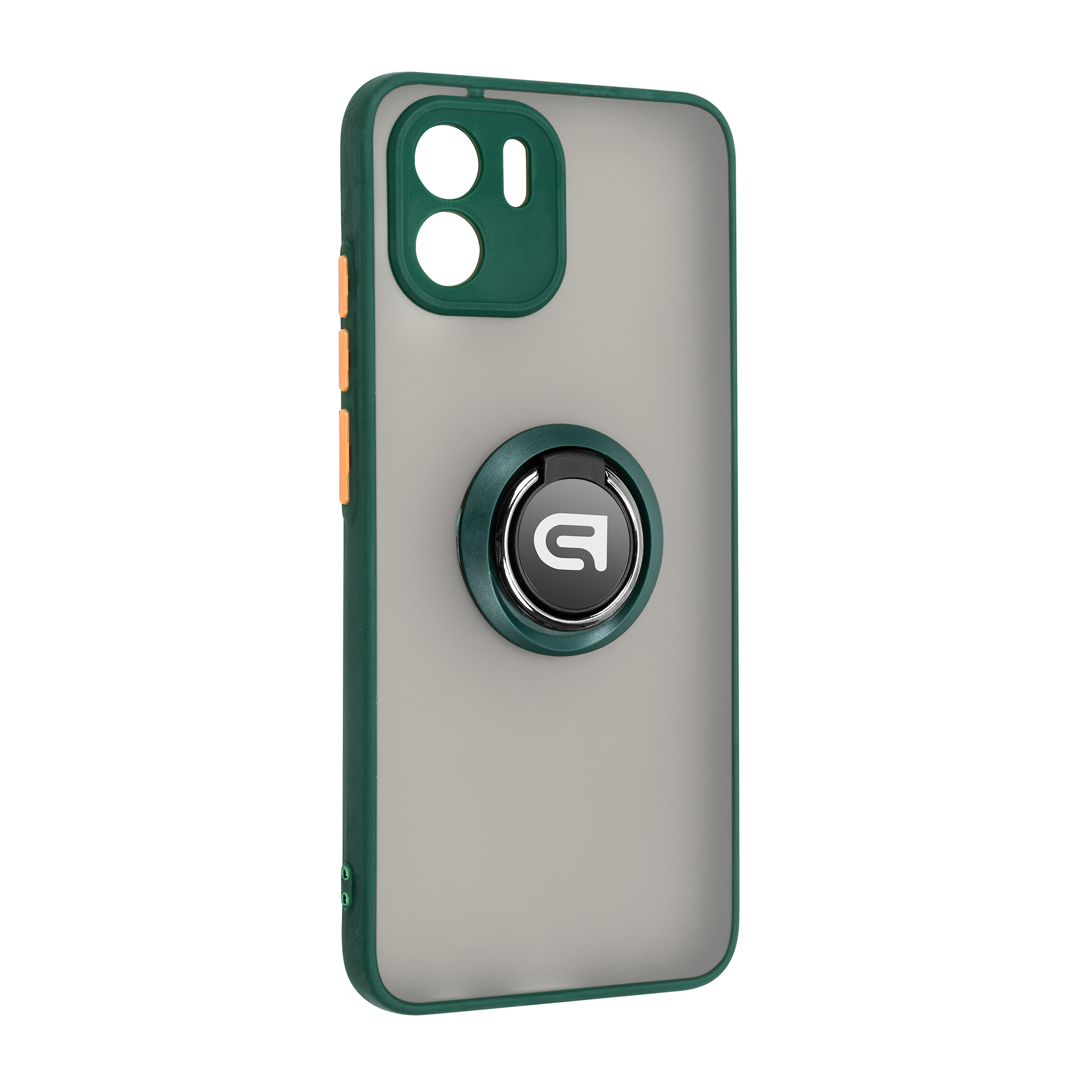 Чехол ArmorStandart Frosted Matte Ring для Xiaomi Redmi A2 Dark Green (ARM68375) фото1