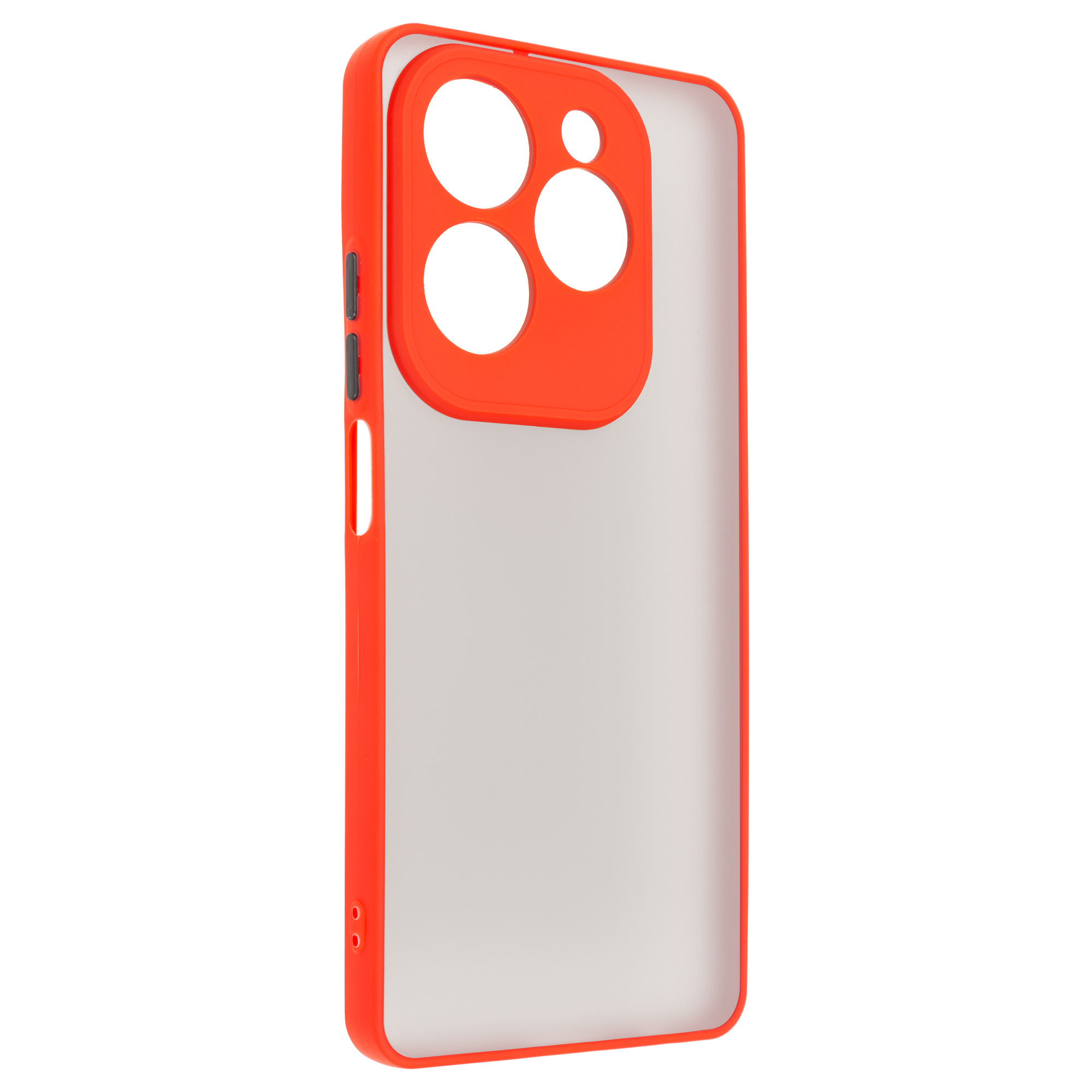 Чехол ArmorStandart Frosted Matte для Tecno Spark 20 Pro (KJ6) Red (ARM74398) фото1