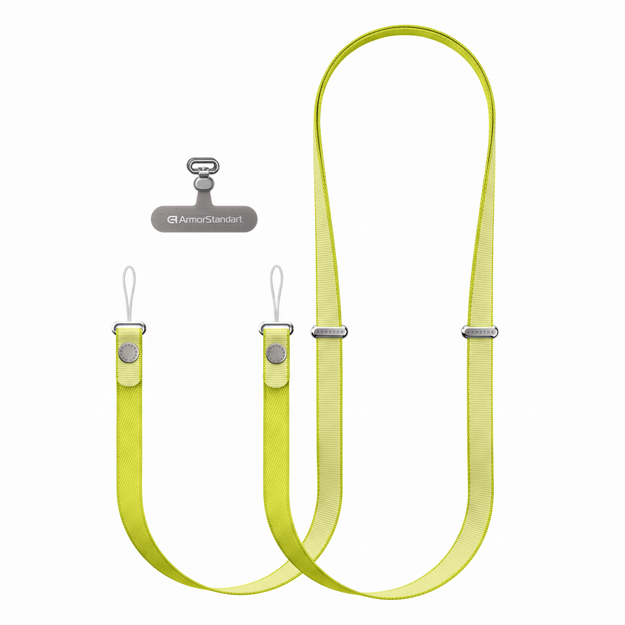 Ремешок для смартфона ArmorStandart Solo Cross Neon Yellow (ARM91326) фото1