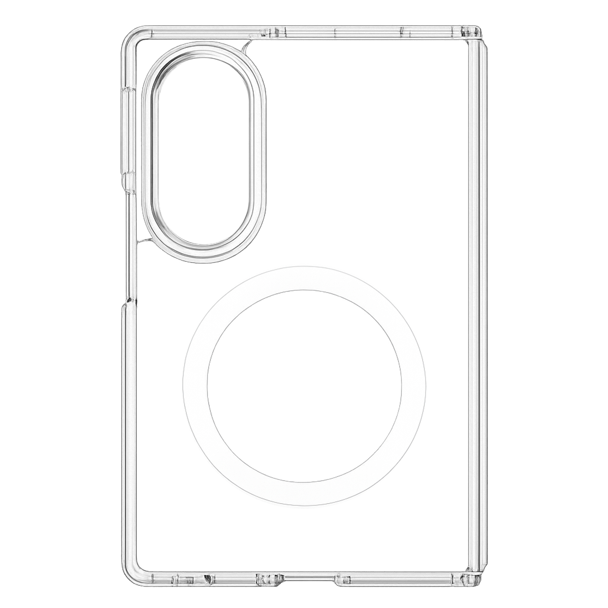 Чехол ArmorStandart Clear MagCase для Samsung Fold8 5G Transparent (ARM91546) фото1