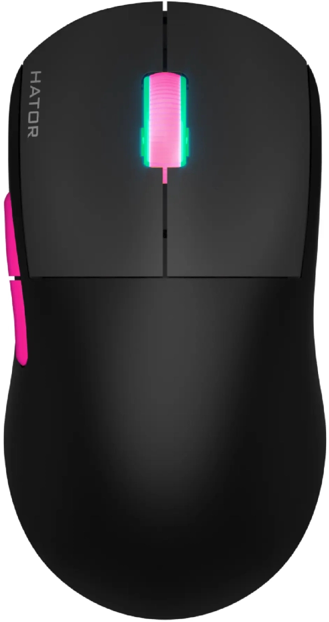 Игровая мышь Hator Quasar 2 Ultra 4K Wireless Black/Pink (HTM570BP) фото1