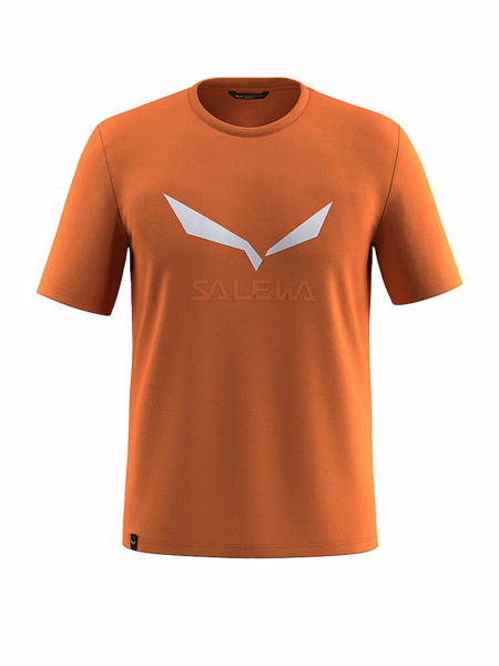 Футболка мужская Salewa Solidlogo Dri-Release 27018-4530 S оранжевая фото