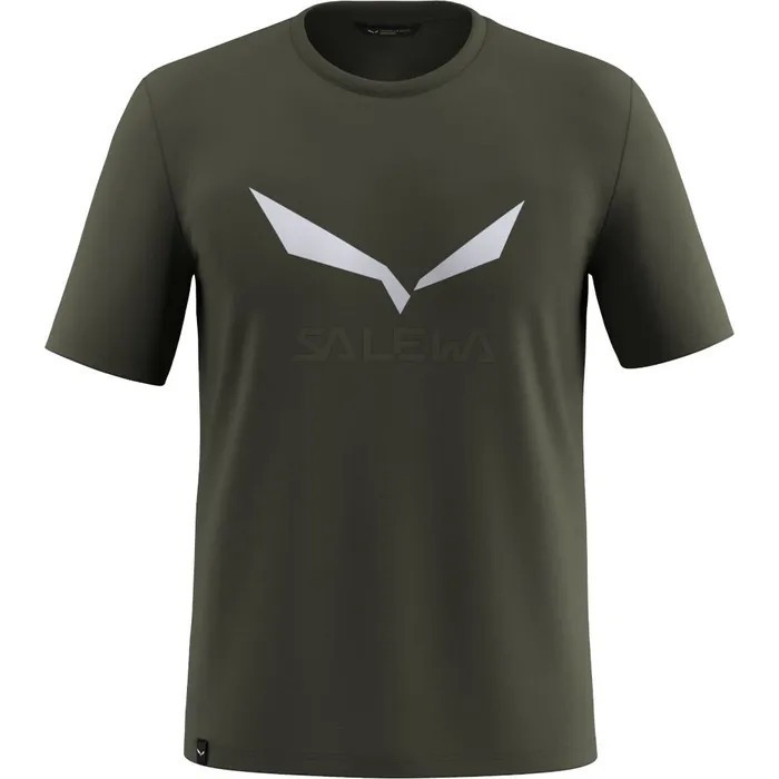 Футболка чоловіча Salewa Solidlogo Dri-Release 27018-5280 M зелена фото1