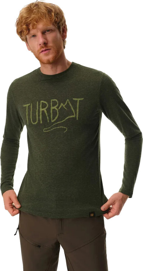 Лонгслив мужской Turbat Magic Logo LS 2XL зеленый фото1