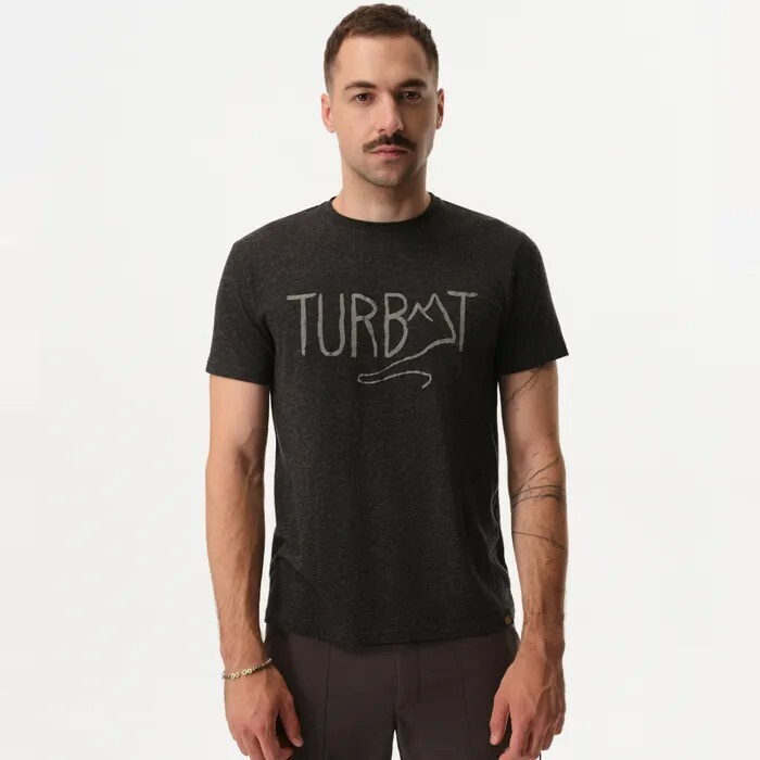 Футболка мужская Turbat Magic Logo SS XL черная фото1