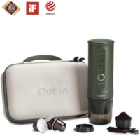 Портативна кавоварка Outin Nano Espresso Machine в дорожньому футлярі Forest Green (OTEM-01)