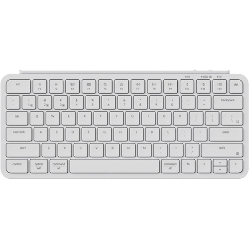 Клавиатура мембрана Keychron B1 Pro USB/WL/BT ivory white (B1P-K8)